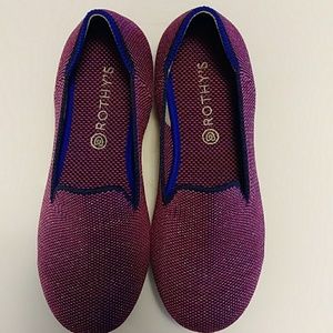 Girls' Rothy's in shiny purple